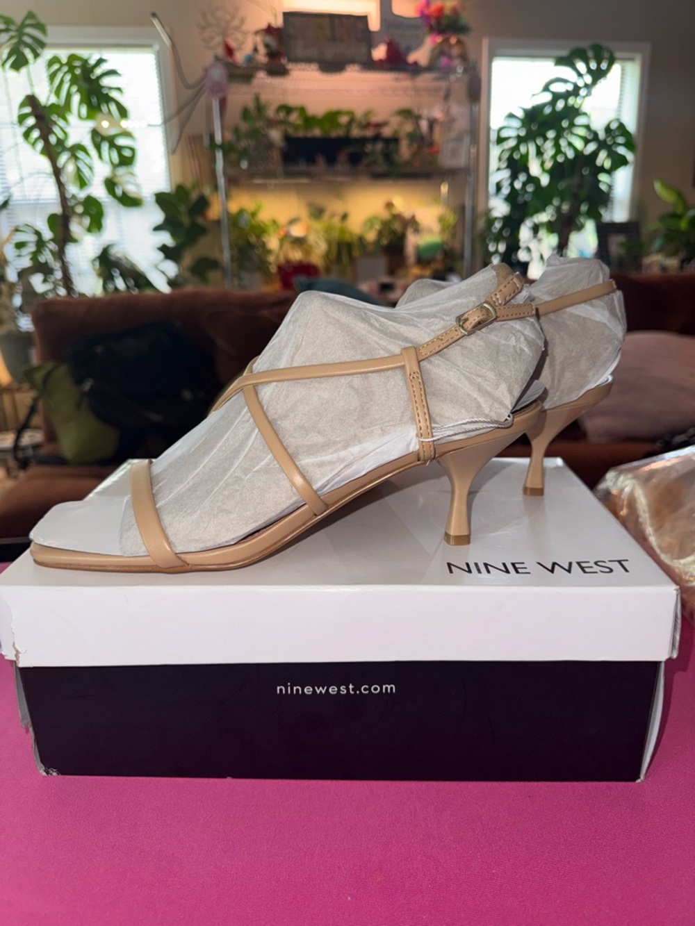 Nine West Hendy Ankle Wrap Sandal - Picture 4 of 4